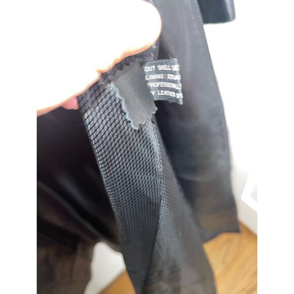 Rosleen Women’s Genuine Leather Full Length Coat Size Large - Picture 8 of 12